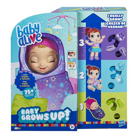 baby alive baby grows up|baby alive doll size.